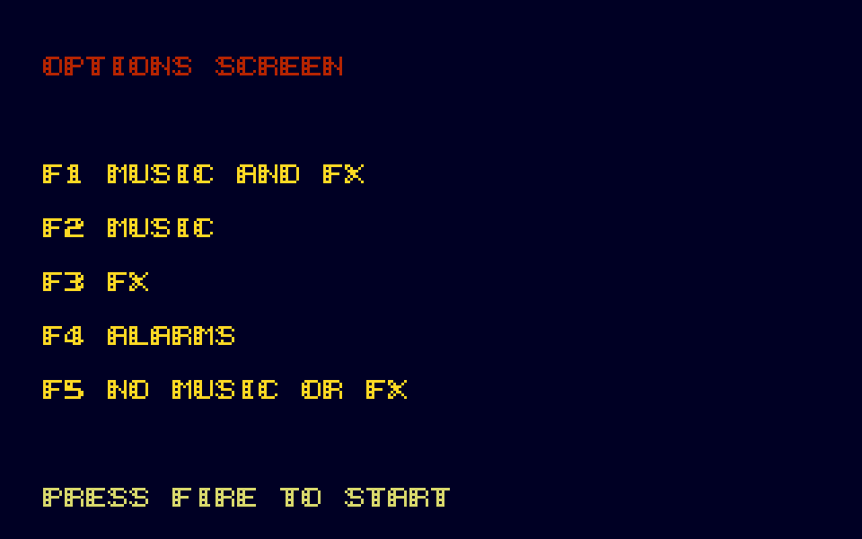 Black Hornet atari screenshot